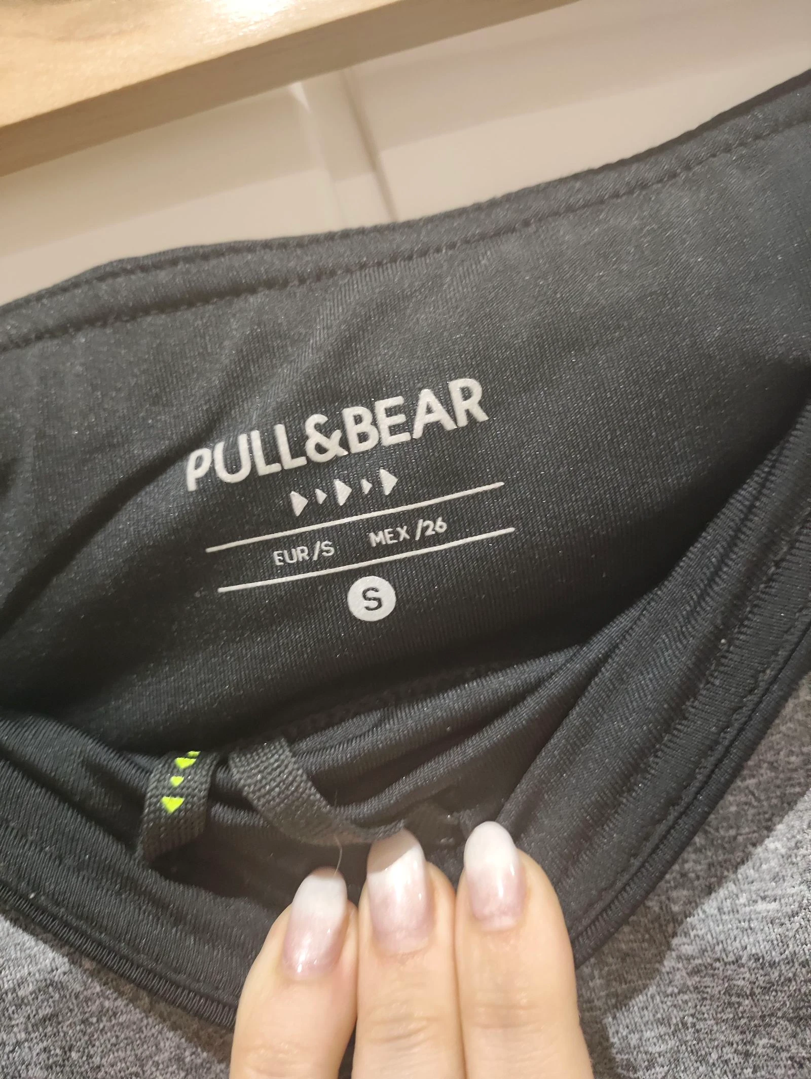 Leggings deportivos capri Pull&Bear talla S gris jaspeado – photo 3